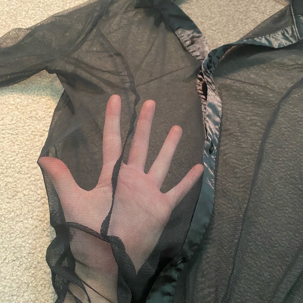 mesh button up - Picture 2 of 4